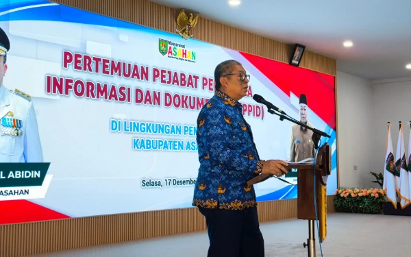 Thumbnail Sekda Kabupaten Asahan Buka Pertemuan Pejabat Pengelola Informasi dan Dokumentasi