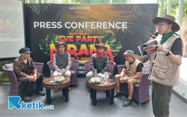 Mercure Surabaya Grand Mirama Hadirkan New Year’s Eve Party 2025 Bertema Jungle Adventure