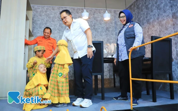 Thumbnail BPBD Jatim Hadirkan Taman Edukasi Bencana, Pj Gubernur Tekankan Pentingnya Mitigasi Bencana