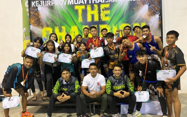 Atlet Muaythai Bojonegoro Sabet 3 Medali Emas Kejurprov 2024 Brawijaya