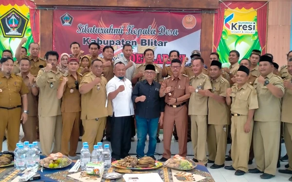 Puluhan Kades se-Kabupaten Blitar Deklarasikan Paguyuban, Dukung Sinergi Pembangunan Berkelanjutan