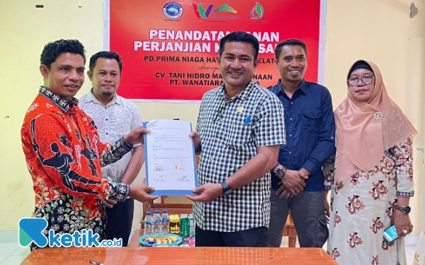 Thumbnail PT Wanatiara Persada Resmi Kerja Sama dengan Perusda Halmahera Selatan, Kolaborasi Perkenalkan Beras Lokal