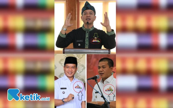 Thumbnail Lencana Pita Harian Warna-warni: Resume 427 Piagam dan Medali Bupati Bandung Dadang Supriatna