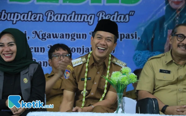 Thumbnail Juara Pertama Perolehan Suara di Pilkada, Bupati Bandung Tantang Lagi Kecamatan Cikancung