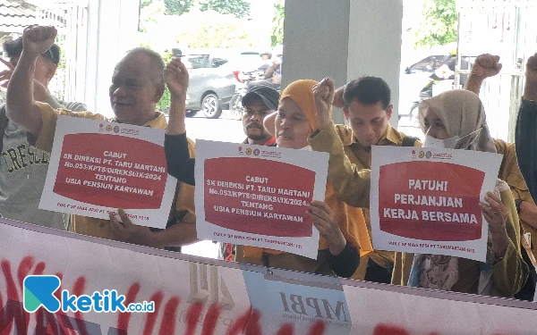 Thumbnail Adukan ke Disnakertrans DIY Begini Kronologis Persoalan di PT Taru Martani Versi Pekerja