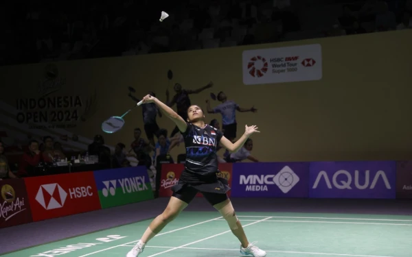 Thumbnail Hasil Drawing Malaysia Open 2025, Gregoria Mariska Tunjung Bersua Putri KW di Babak Awal