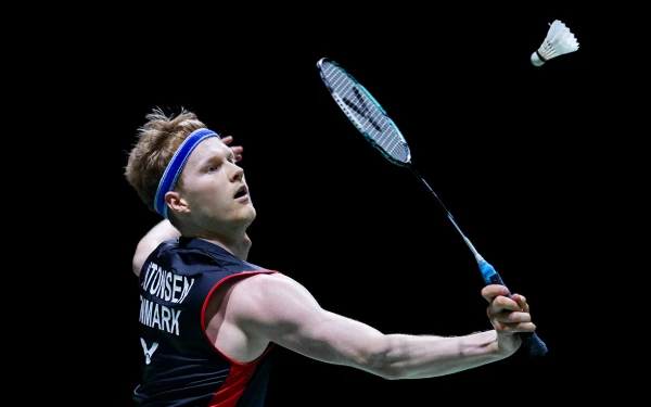 Thumbnail Malaysia Open 2025: Kalahkan Kunlavut, Antonsen Tembus Semifinal Sekaligus Balas Kekalahan Ginting