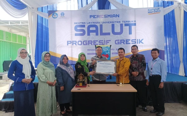 Berikan Layanan Pendidikan Berkualitas, Universitas Terbuka Resmikan Salut di Gresik