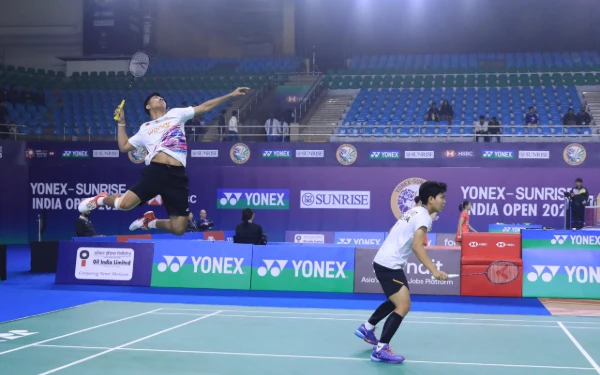 Thumbnail India Open 2025: Awal Manis Debut Ganda Campuran Indonesia, Dejan/Fadia Menang di Babak Awal