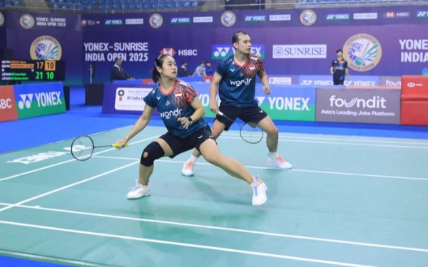 Thumbnail Debut Pahit Rinov/Lisa di India Open 2025, Angkat Koper Lebih Dulu