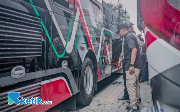 Kota Batu Amankan Liburan: Ramp Check Bus Pariwisata Rutin Setiap Akhir Pekan