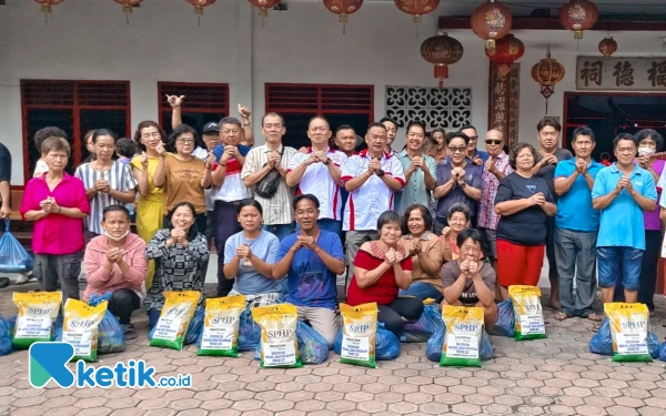 Thumbnail Meriahkan Imlek, Yayasan Budi Agung Rantauprapat Sumut Bagi-Bagi Paket Sembako