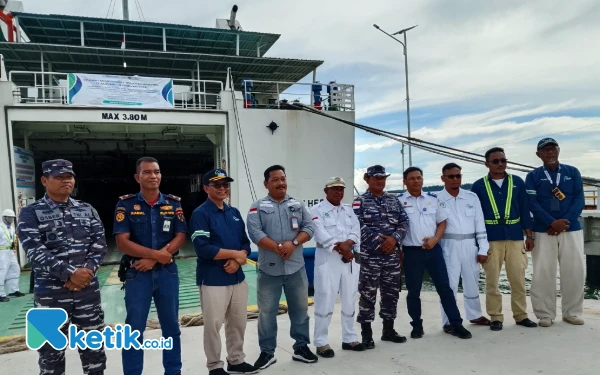 Proyek Strategis Pengembangan Pelabuhan Baru Singkil Jalani Uji Coba Sandar