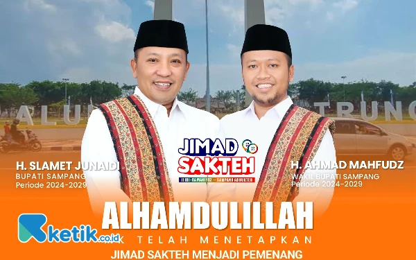Thumbnail Ditetapkan 8 Februari, Jimad Sakteh Dilantik jadi Bupati-Wabup 20 Februari 2025