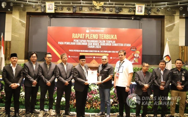 Thumbnail Berita - Selamat, KPU Sumut Tetapkan H Surya sebagai Wagub Sumatra Utara Periode 2025-2030