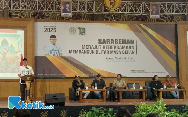 Sarasehan Bersama Media, H Ahmad Tamim Dorong Pembangunan Berkelanjutan di Blitar