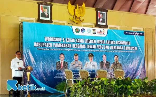 Hari Pers Nasional, Pj Bupati Pamekasan: Pemerintah dan Jurnalis Harus Saling Bersinergi