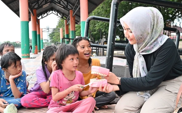 Sosok Dokter Gigi Muda Talitha Fatimah, Pahlawan Kesehatan di Komunitas Anak Pinggiran