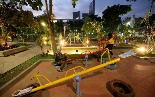 Aman & Nyaman! Dua Taman di Surabaya Resmi Bersertifikat SNI Ruang Bermain Ramah Anak
