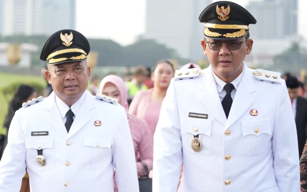 Begini Pernyataan Harda-Danang Usai Dilantik Presiden jadi Bupati dan Wabup Sleman