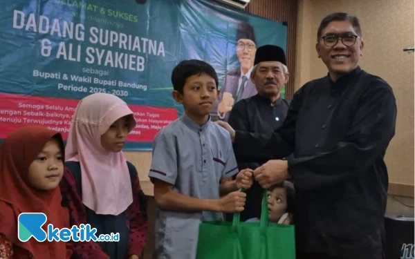 Thumbnail Ungkapan Syukur Dilantiknya Bupati dan Wakil Bandung, Dispora Santuni Puluhan Anak Yatim