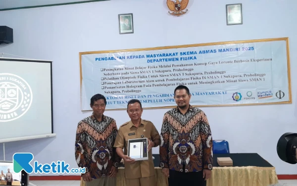 Tingkatkan Minat Bakat Siswa di Bidang Fisika,  ITS Kunjungi SMAN 1 Sukapura Probolinggo