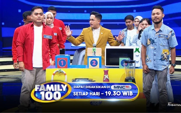 Thumbnail Banyak Jawaban Tak Terduga, Family 100 Siap Hibur Pemirsa di MNCTV