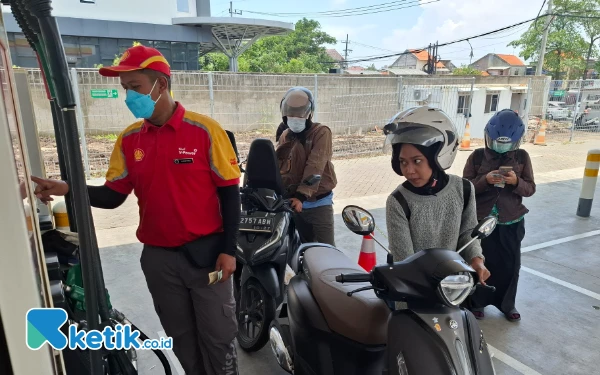 Shell Kebanjiran Pelanggan Buntut Polemik Pertamax Oplosan