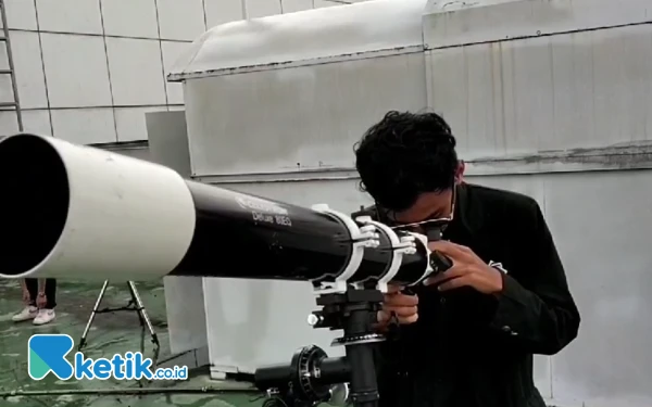 Thumbnail Pemantauan di UINSA Terganggu Hujan, Hilal Tak Terlihat