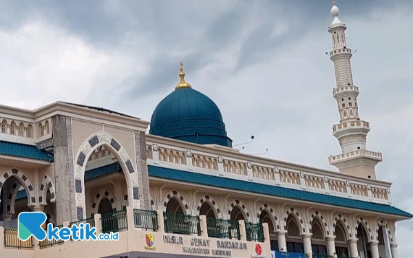Dibuka Ramadan Ini, Replika Masjid Nabawi Hiasi Pasar Sehat Banjaran Kabupaten Bandung