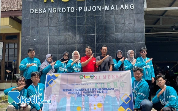 Thumbnail Mahasiswa Unisma Gali Potensi Alam Desa Ngroto dengan Optimalisasi Website BUMDes