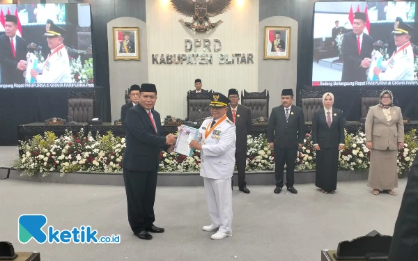 Thumbnail Bupati Rijanto Paparkan Visi Misi dalam Rapat Paripurna DPRD Kabupaten Blitar