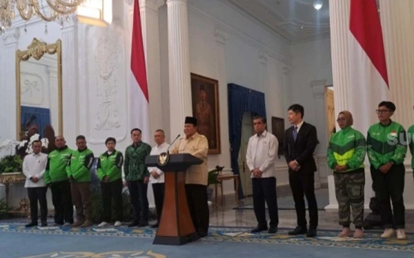 Thumbnail Kabar Baik! Presiden Prabowo Umumkan Ojol Dapat THR