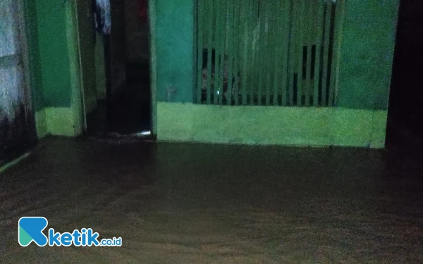 Banjir Kembali Melanda Desa Jojame Halsel, Tinggi Hampir 1 Meter