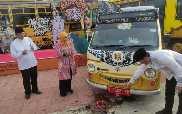 Gubernur Khofifah Apresiasi Public Transportation Si Mas Ganteng Jilid II  Milik Pemkab Tuban