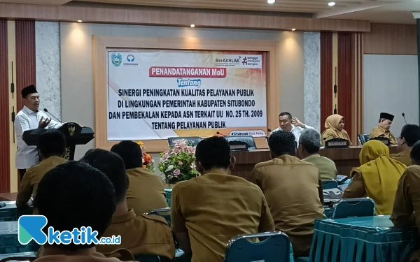 Thumbnail Berita - Pemkab Situbondo Dengan Ombudsman RI, Tandatangani MoU Sinergi Peningkatan Kualitas Pelayanan Publik