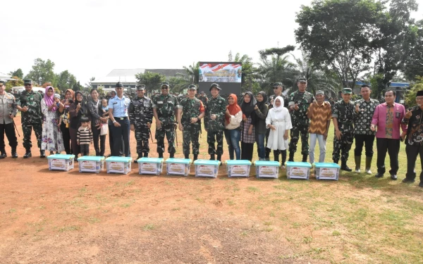 Thumbnail Berita - Bukan Hanya Tugas, TMMD di Palembang Sejahterakan Rakyat Cari Keberkahan