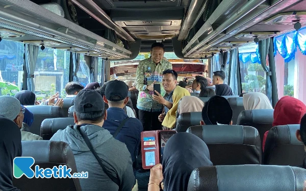 Thumbnail 472 Orang Ikuti Mudik Gratis Pemkot Malang,  Wahyu Hidayat Doakan Keselamatan