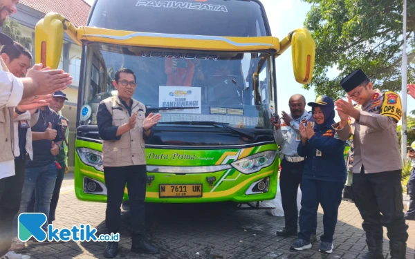 Thumbnail Berita - ‎Pemkot Batu Berangkatkan 109 Orang Mudik Gratis