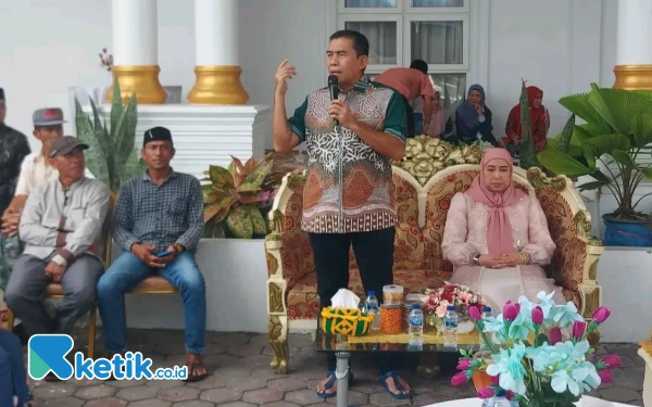 Bupati Simeulue Gelar Open House Idul Fitri, Warga Antusias Jalin Silaturahmi