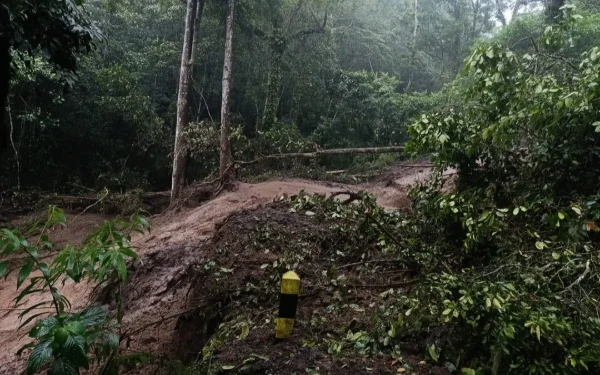 Thumbnail Berita - ‎Longsor di Cangar, Jalur Batu-Mojokerto Tutup Total