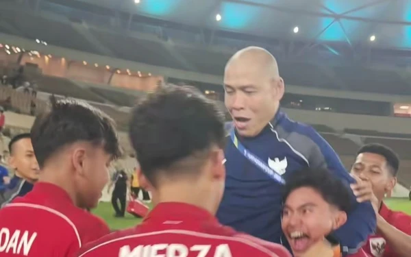 Thumbnail Berita - Timnas Indonesia U-17 Lolos Piala Dunia Qatar, Nova Arianto: Semua Pemain Luar Biasa!