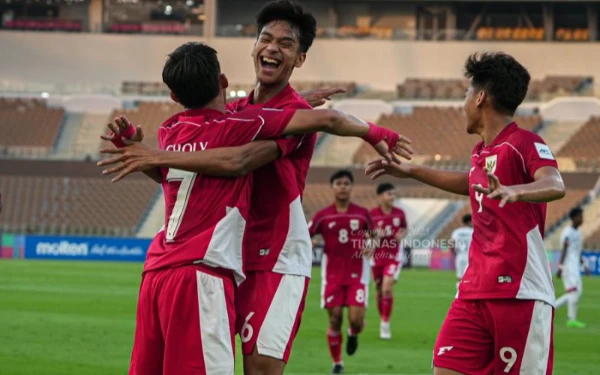 Thumbnail Jelang Kontra Afganistan, Erick Thohir Kobar Semangat Garuda Muda U-17