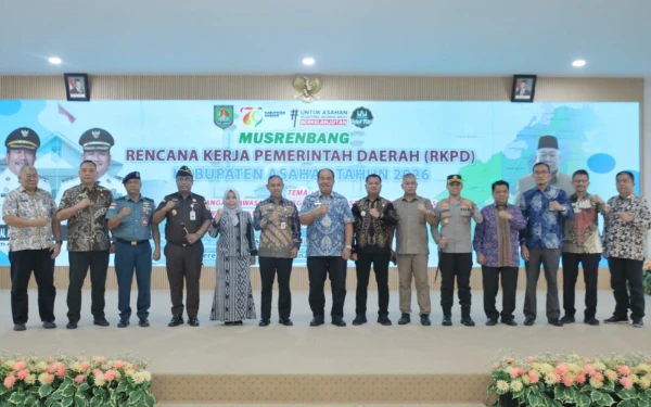 Gubernur Sumatera Utara Resmi Buka Musrenbang RKPD Kabupaten Asahan 2026