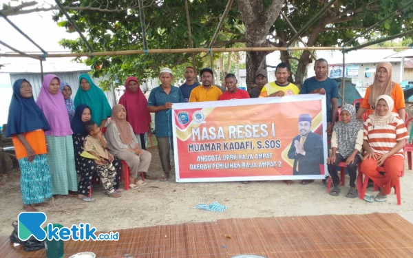 Thumbnail Berita - Muamar Kadafi Reses Pertama di Bianci, Keluhan Air Bersih Jadi Soal Krusial