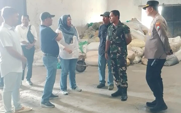 Bulog Kunjungi Mitra Penggilingan Bersama Dandim dan Wakapolres Bondowoso