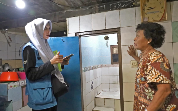Kecamatan Simokerto Surabaya Didatangi Tim Verifikasi 5 Pilar STBM