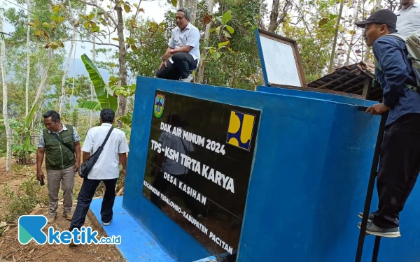Thumbnail Berita - Pasok Air Bersih ke Ratusan Rumah Warga, Pamsimas Sukses di Desa Kasihan Pacitan