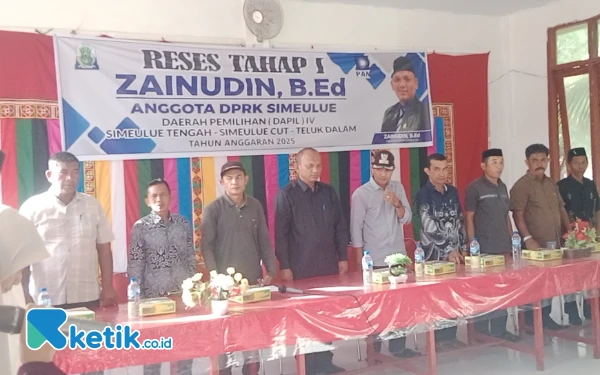 Reses Perdana Anggota DPRK Simeulue, Zainuddin Komit Kawal Aspirasi Warga