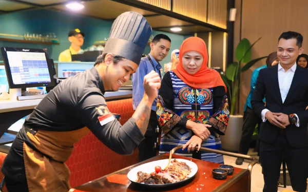 Thumbnail Khofifah Dorong Jawa Timur Jadi Pusat Kuliner Halal Indonesia